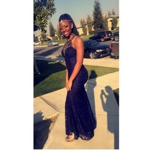 Navy blue Formal Dress !